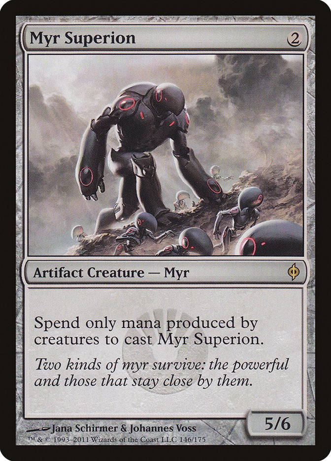 Myr Superion [New Phyrexia] | Gate City Games LLC