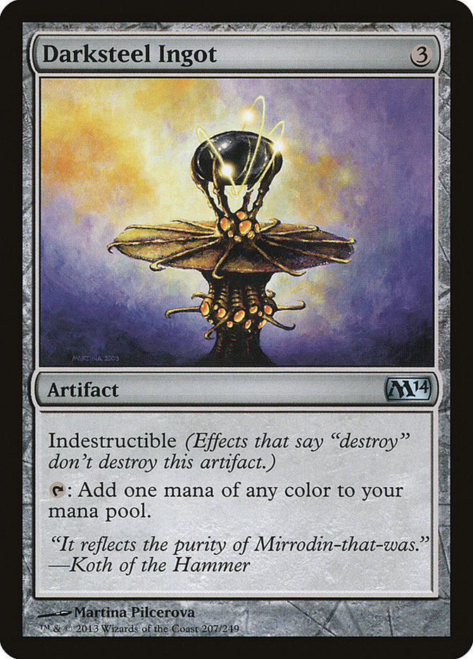 Darksteel Ingot [Magic 2014] | Gate City Games LLC