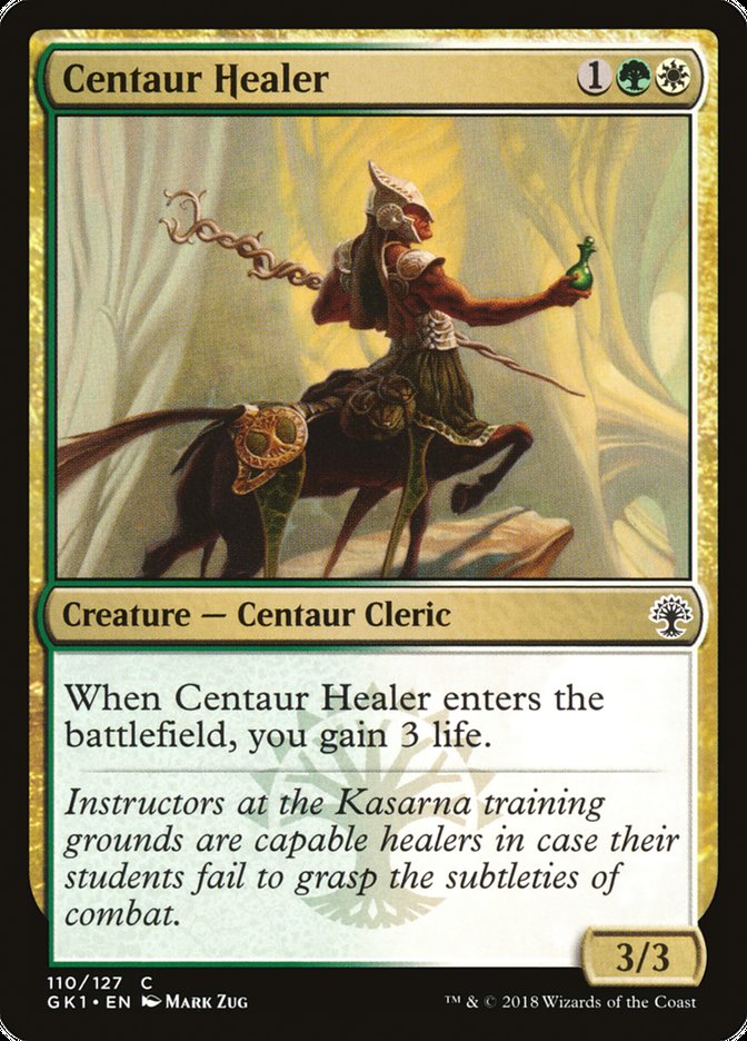 Centaur Healer [Guilds of Ravnica Guild Kit] | Gate City Games LLC