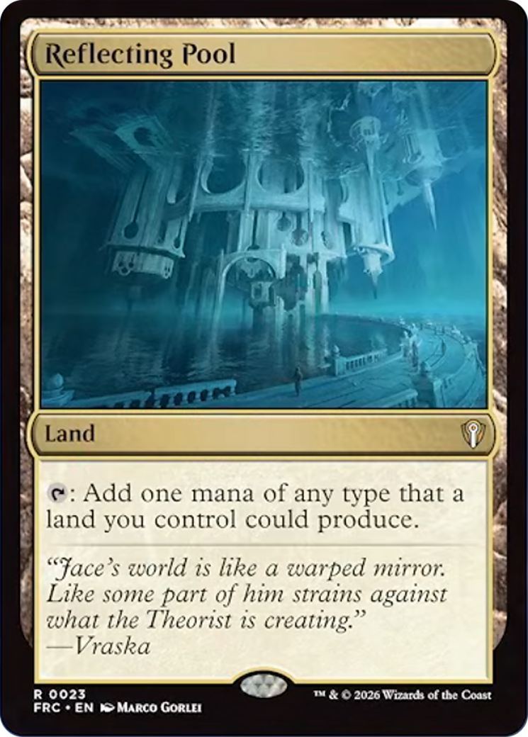 Reflecting Pool [Reality Fracture Commander] | Gate City Games LLC