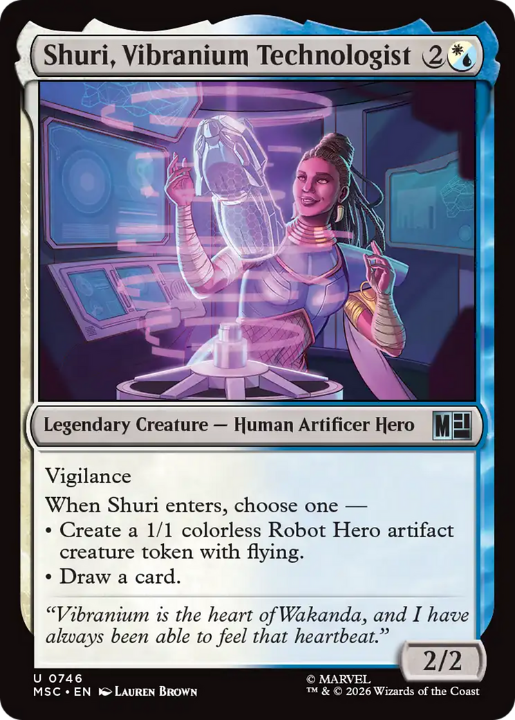 Shuri, Vibranium Technologist [Marvel Super Heroes Commander] | Gate City Games LLC