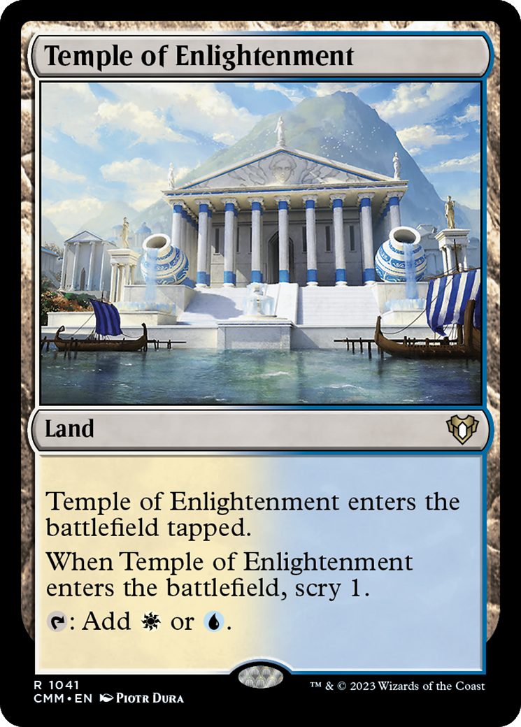 Temple of Enlightenment [Commander Masters] | Gate City Games LLC