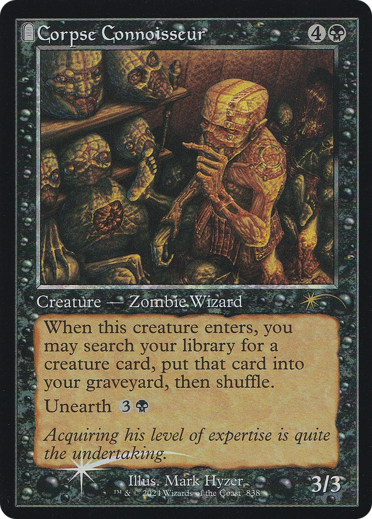 Corpse Connoisseur (Retro Frame) [Secret Lair Drop Series] | Gate City Games LLC