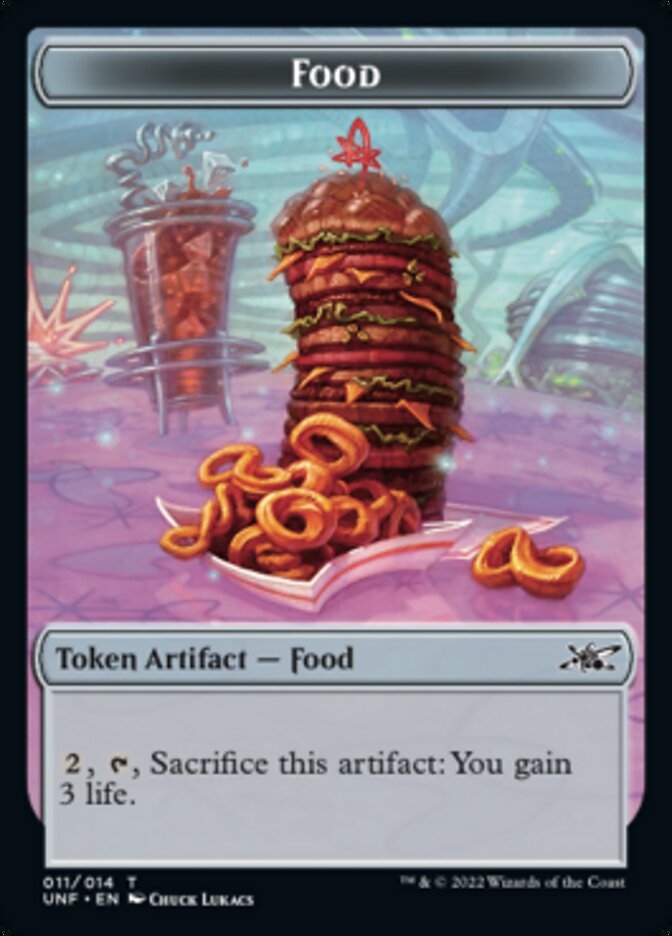Food (011) Token [Unfinity Tokens] | Gate City Games LLC