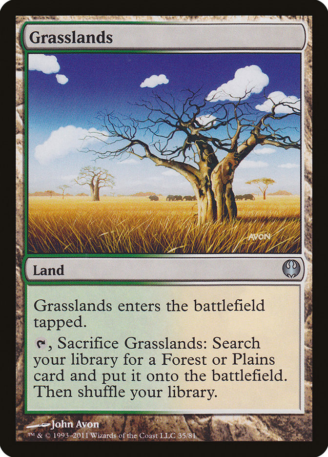 Grasslands [Duel Decks: Knights vs. Dragons] | Gate City Games LLC