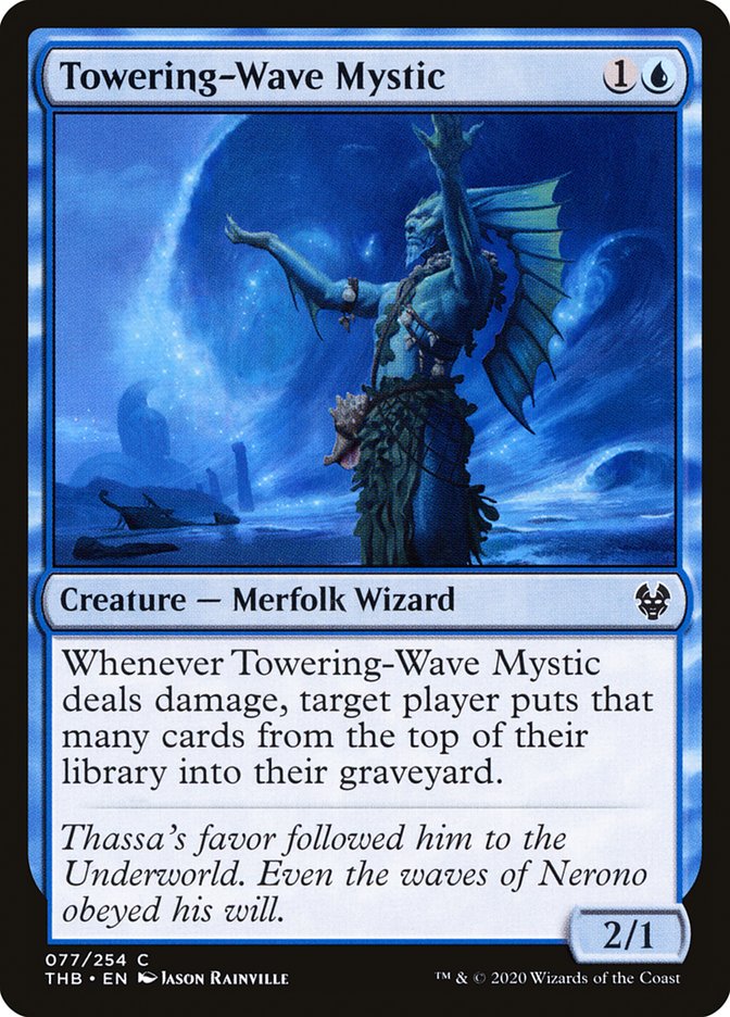 Towering-Wave Mystic [Theros Beyond Death] | Gate City Games LLC