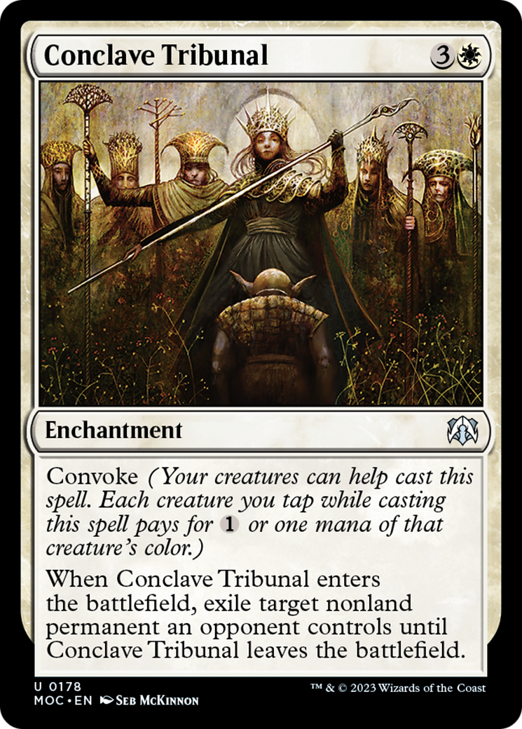Conclave Tribunal [March of the Machine Commander] | Gate City Games LLC