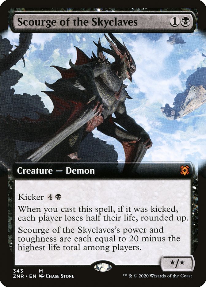 Scourge of the Skyclaves (Extended Art) [Zendikar Rising] | Gate City Games LLC