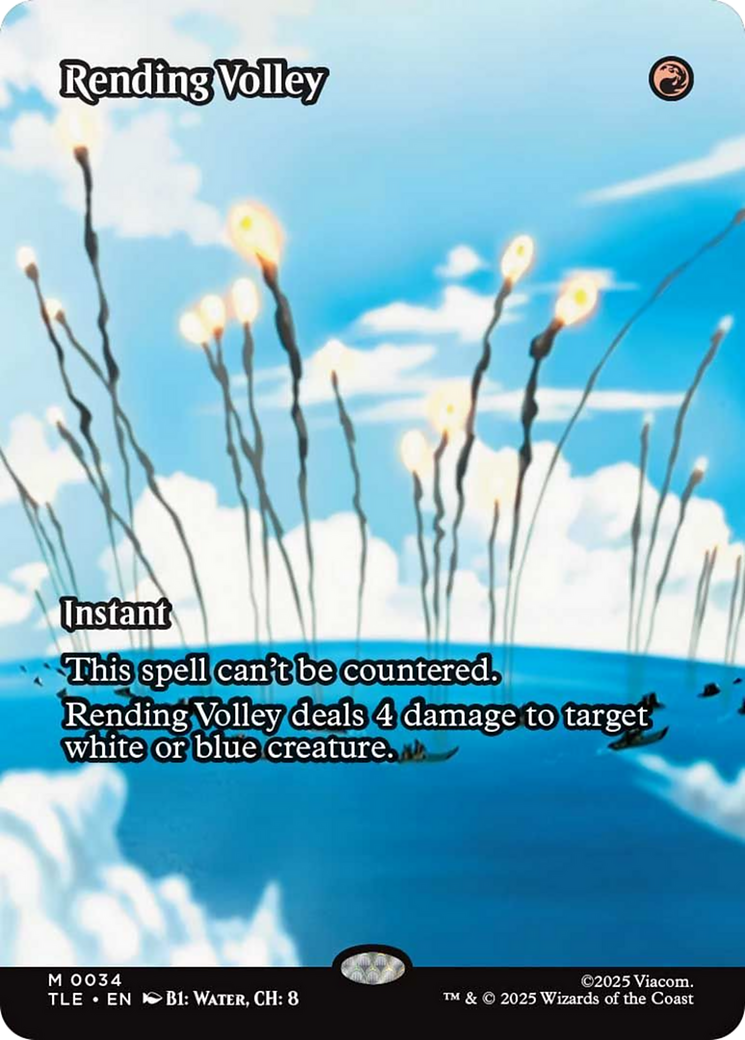 Rending Volley (Borderless) [Avatar: The Last Airbender: Eternal-Legal] | Gate City Games LLC