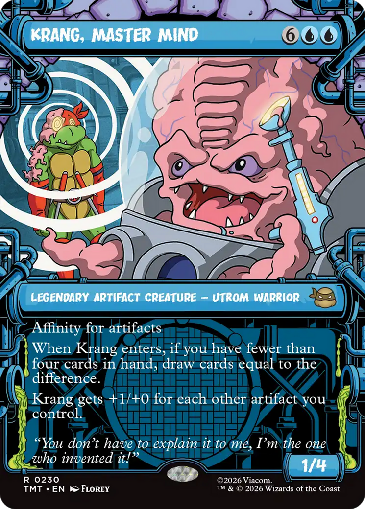 Krang, Master Mind (Showcase) [Teenage Mutant Ninja Turtles] | Gate City Games LLC