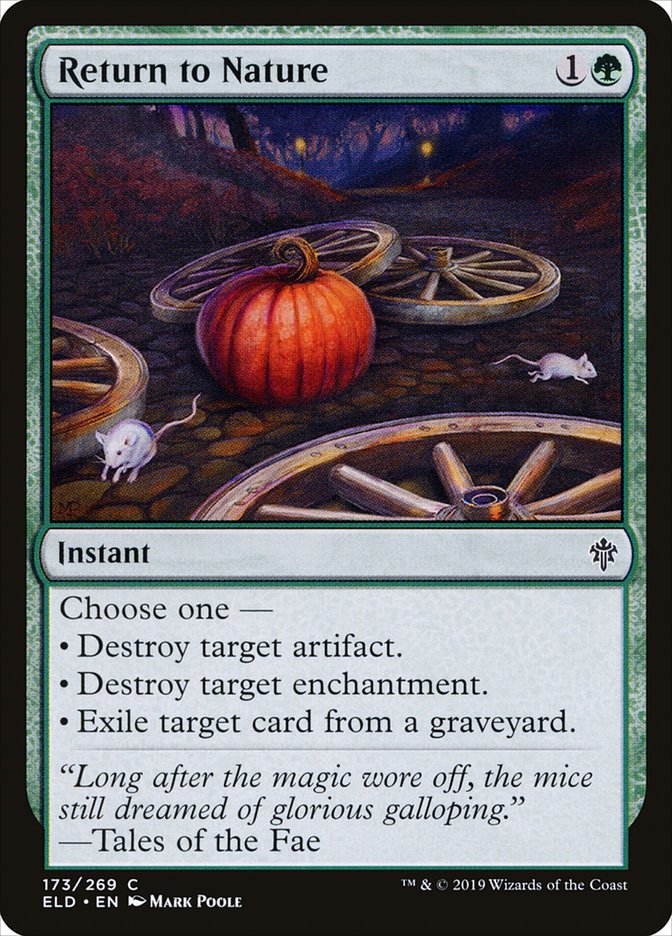Return to Nature [Throne of Eldraine] | Gate City Games LLC