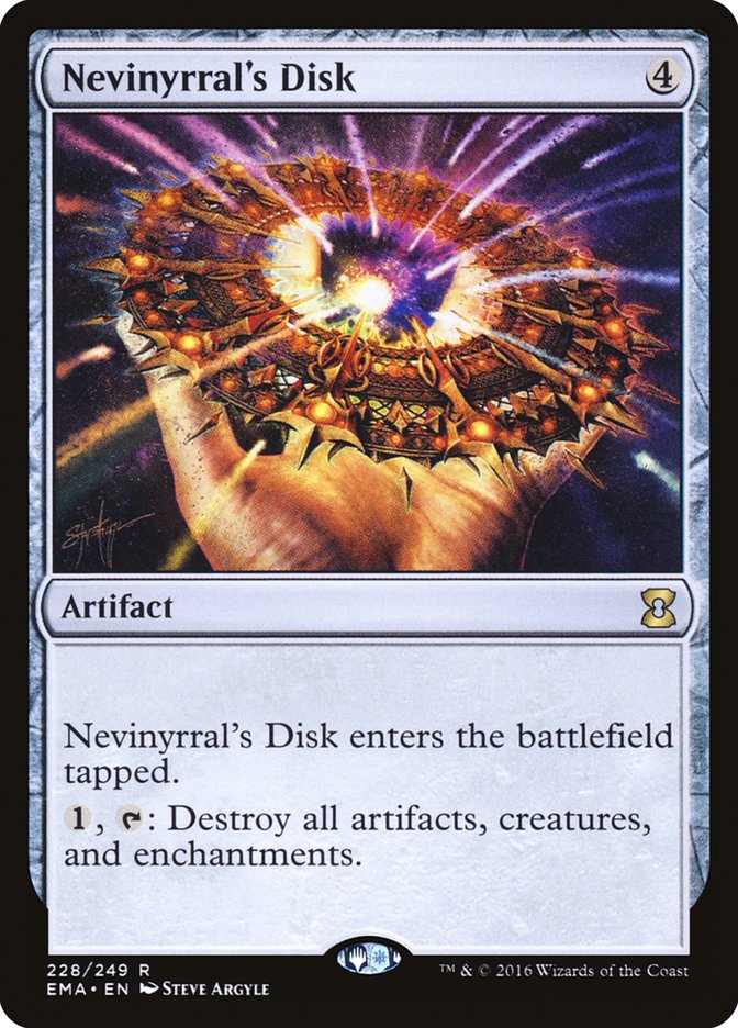 Nevinyrral's Disk [Eternal Masters] | Gate City Games LLC