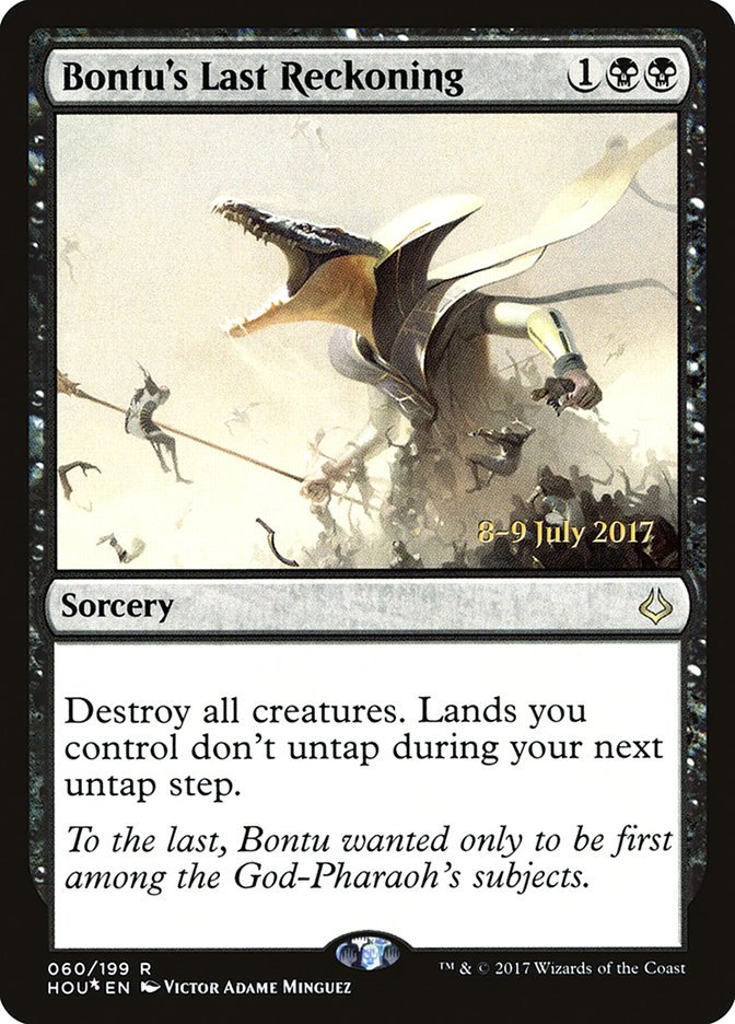 Bontu's Last Reckoning [Hour of Devastation Prerelease Promos] | Gate City Games LLC
