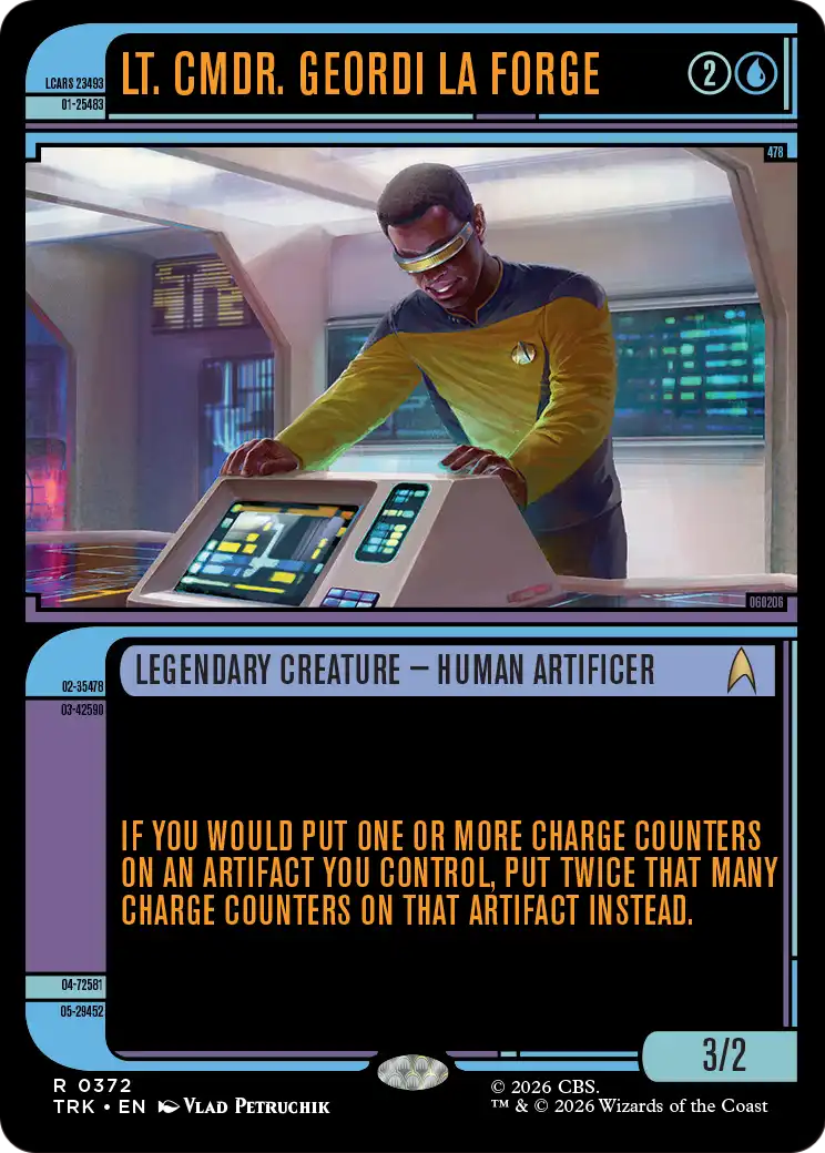 Lt. Cmdr. Geordi La Forge (Showcase) [Star Trek] | Gate City Games LLC