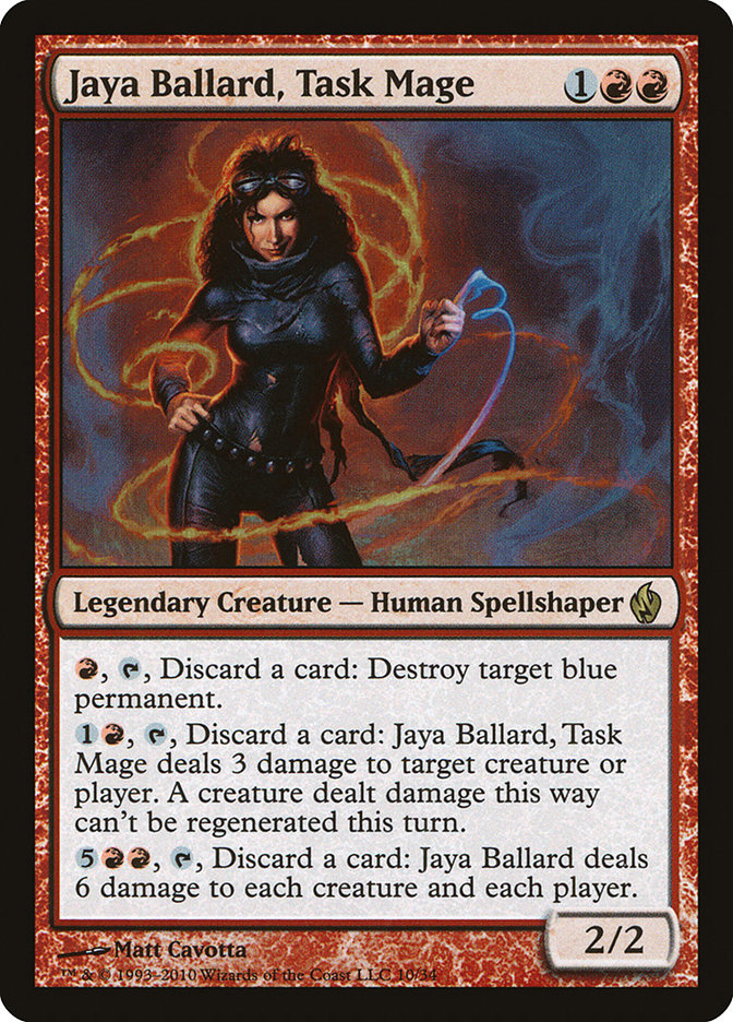 Jaya Ballard, Task Mage [Premium Deck Series: Fire and Lightning] | Gate City Games LLC