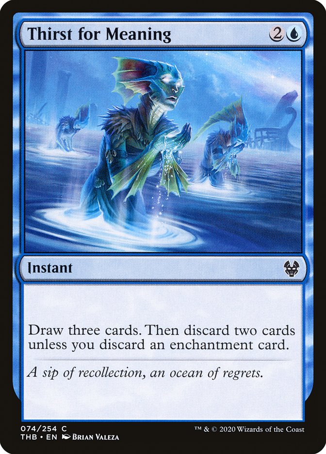 Thirst for Meaning [Theros Beyond Death] | Gate City Games LLC