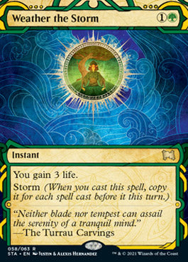 Weather the Storm (Foil Etched) [Strixhaven: School of Mages Mystical Archive] | Gate City Games LLC