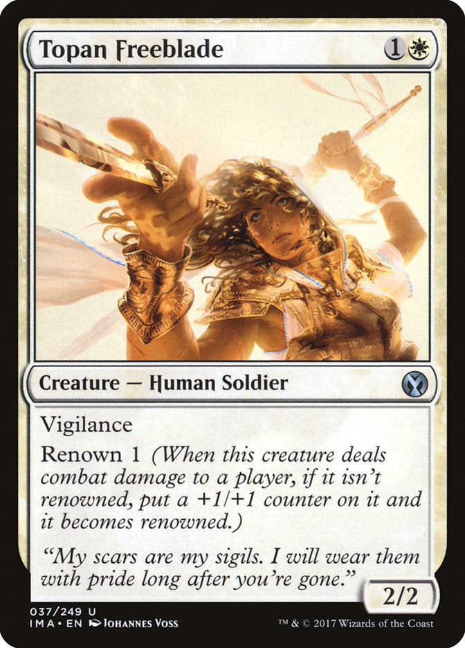 Topan Freeblade [Iconic Masters] | Gate City Games LLC