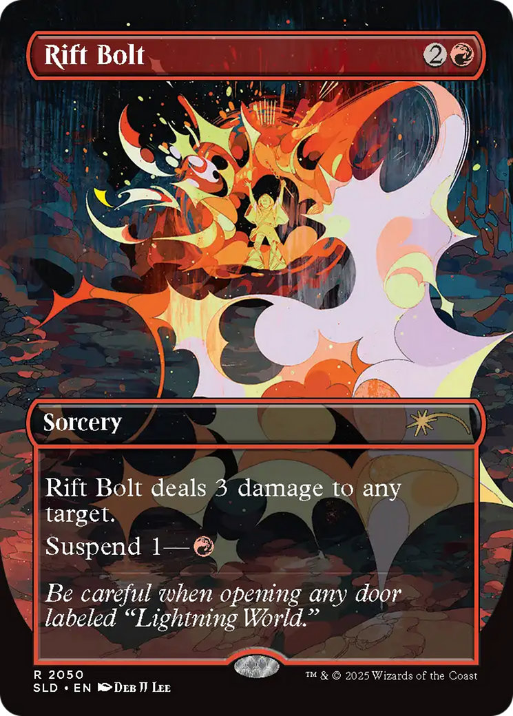 Rift Bolt (2050) (Rainbow Foil) [Secret Lair Drop Series] | Gate City Games LLC