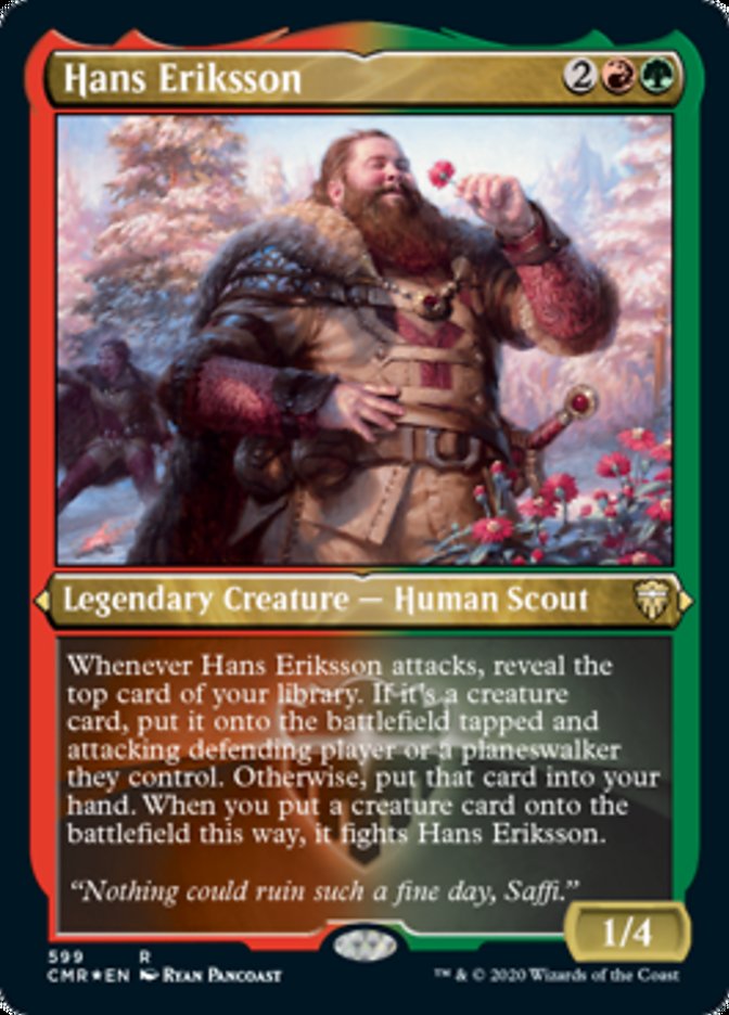Hans Eriksson (Etched) [Commander Legends] | Gate City Games LLC