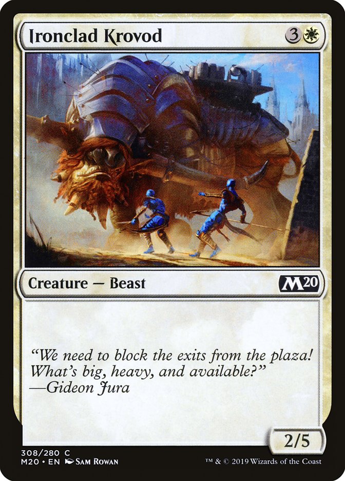 Ironclad Krovod [Core Set 2020] | Gate City Games LLC