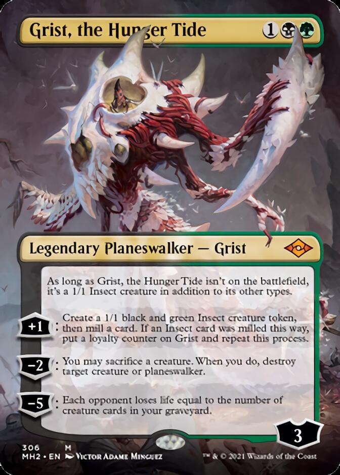 Grist, the Hunger Tide (Borderless) [Modern Horizons 2] | Gate City Games LLC