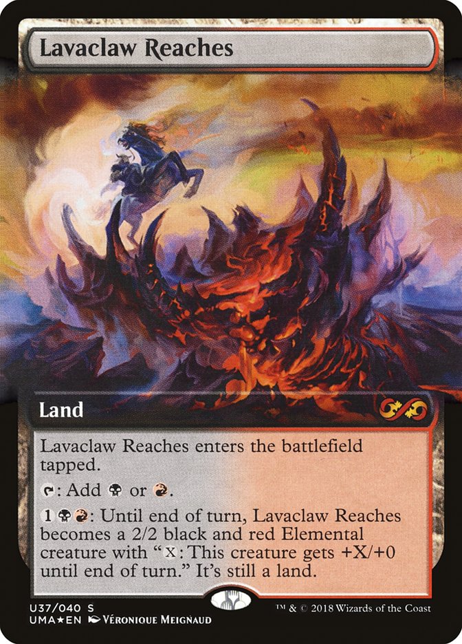 Lavaclaw Reaches (Topper) [Ultimate Masters Box Topper] | Gate City Games LLC