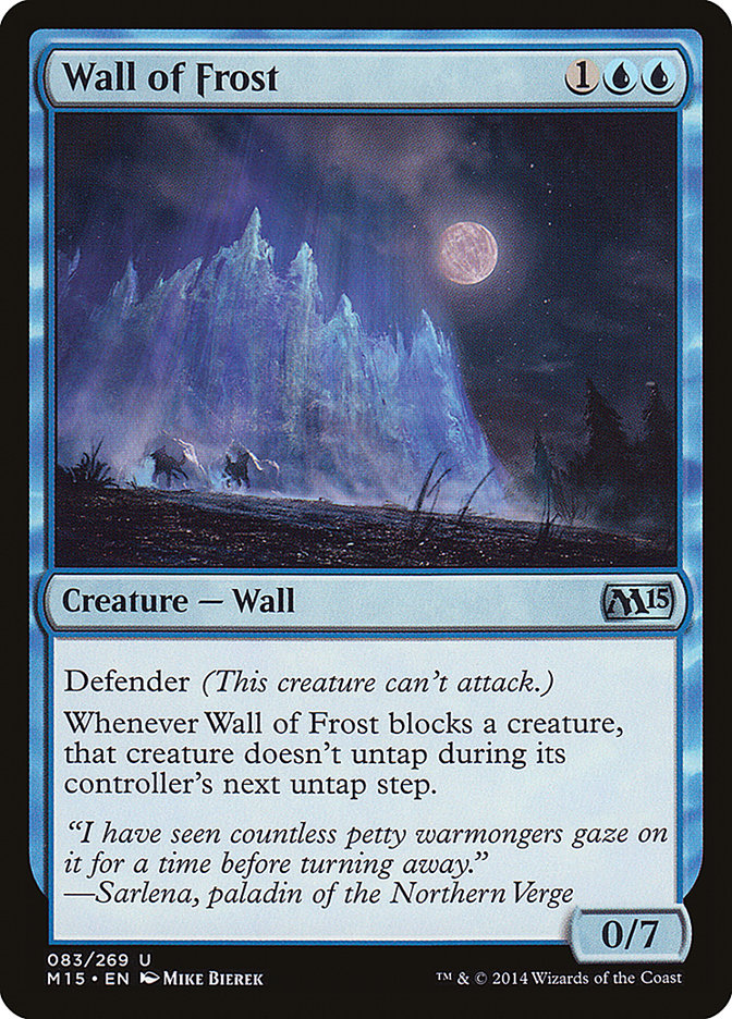 Wall of Frost [Magic 2015] | Gate City Games LLC