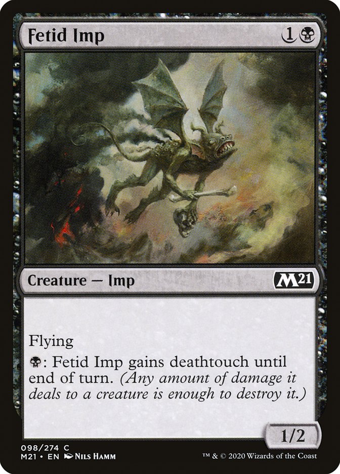 Fetid Imp [Core Set 2021] | Gate City Games LLC