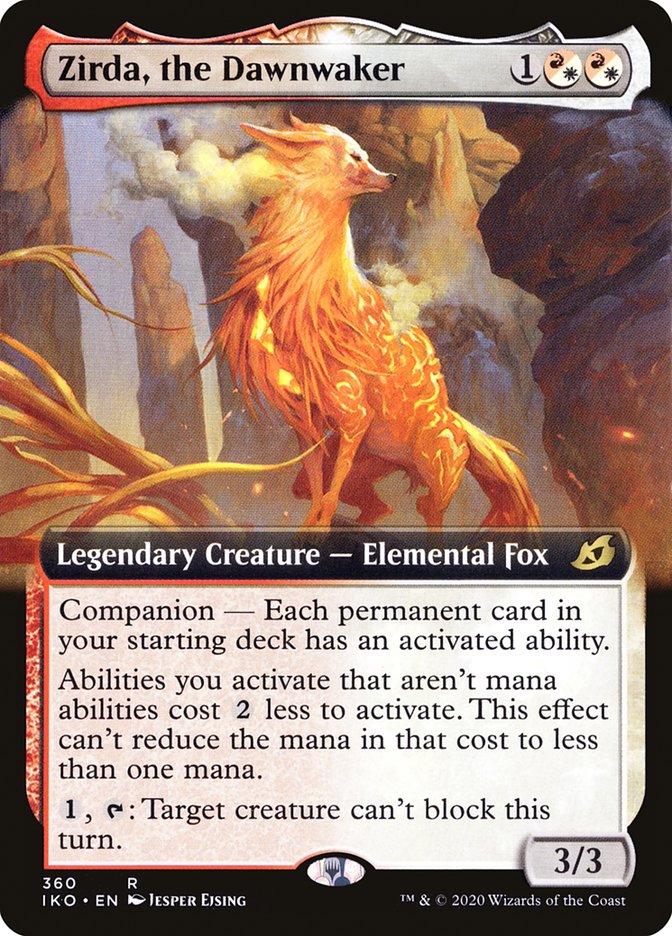 Zirda, the Dawnwaker (Extended Art) [Ikoria: Lair of Behemoths] | Gate City Games LLC