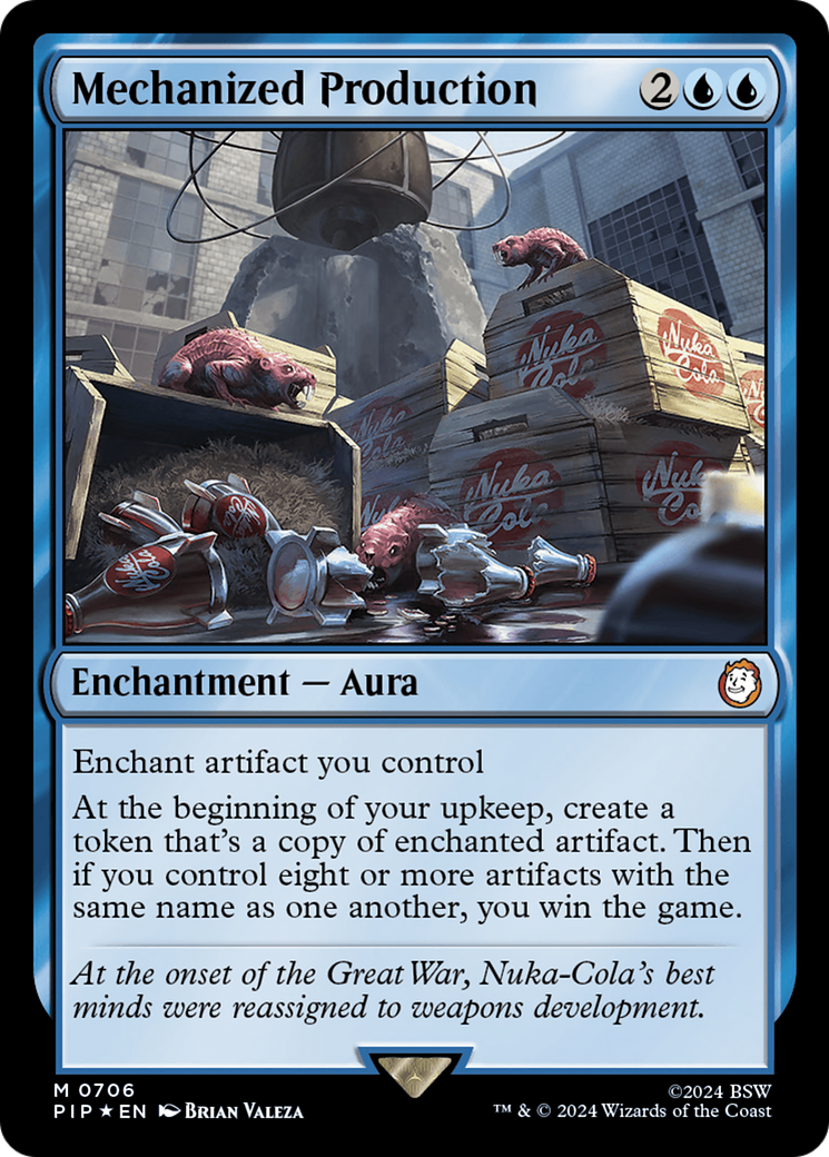 Mechanized Production (Surge Foil) [Fallout] | Gate City Games LLC
