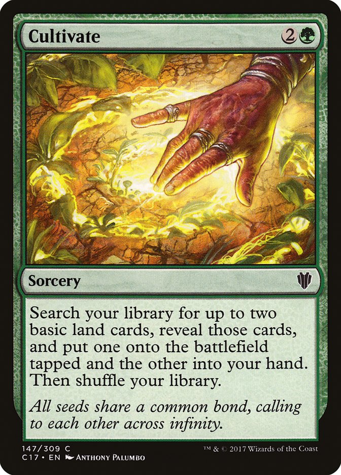 Cultivate [Commander 2017] | Gate City Games LLC