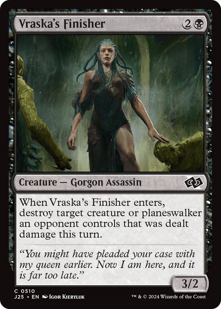 Vraska's Finisher [Foundations Jumpstart] | Gate City Games LLC