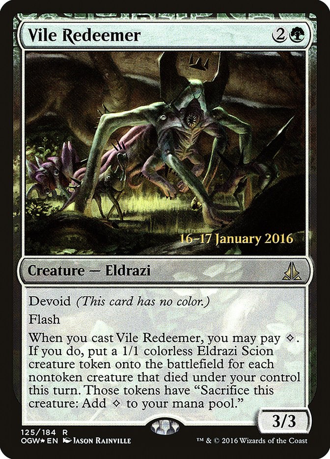 Vile Redeemer [Oath of the Gatewatch Prerelease Promos] | Gate City Games LLC