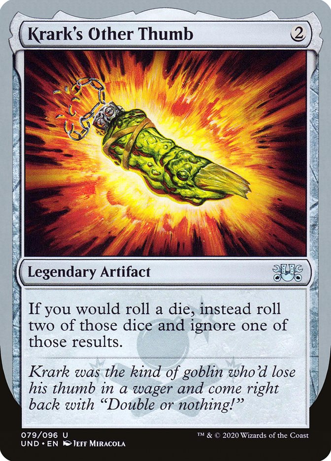 Krark's Other Thumb [Unsanctioned] | Gate City Games LLC