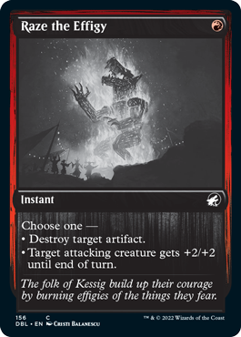 Raze the Effigy [Innistrad: Double Feature] | Gate City Games LLC