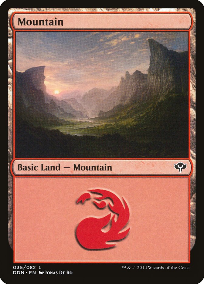 Mountain (35) [Duel Decks: Speed vs. Cunning] | Gate City Games LLC