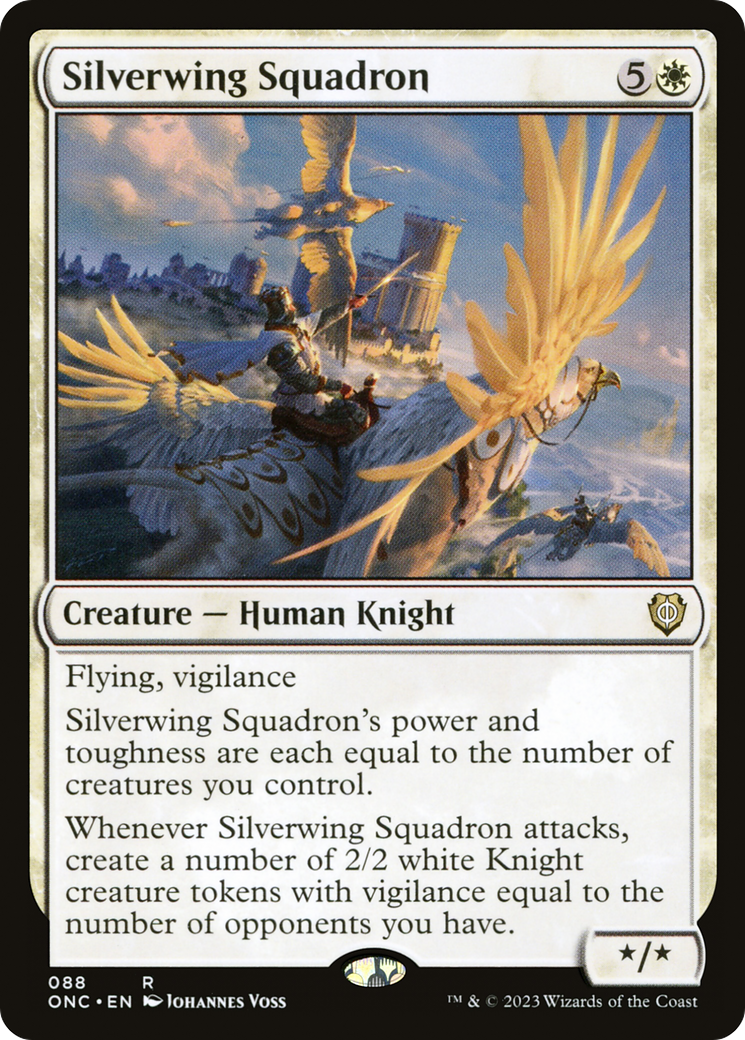 Silverwing Squadron [Phyrexia: All Will Be One Commander] | Gate City Games LLC