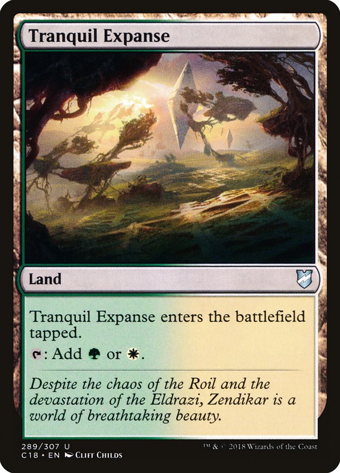 Tranquil Expanse [Commander 2018] | Gate City Games LLC