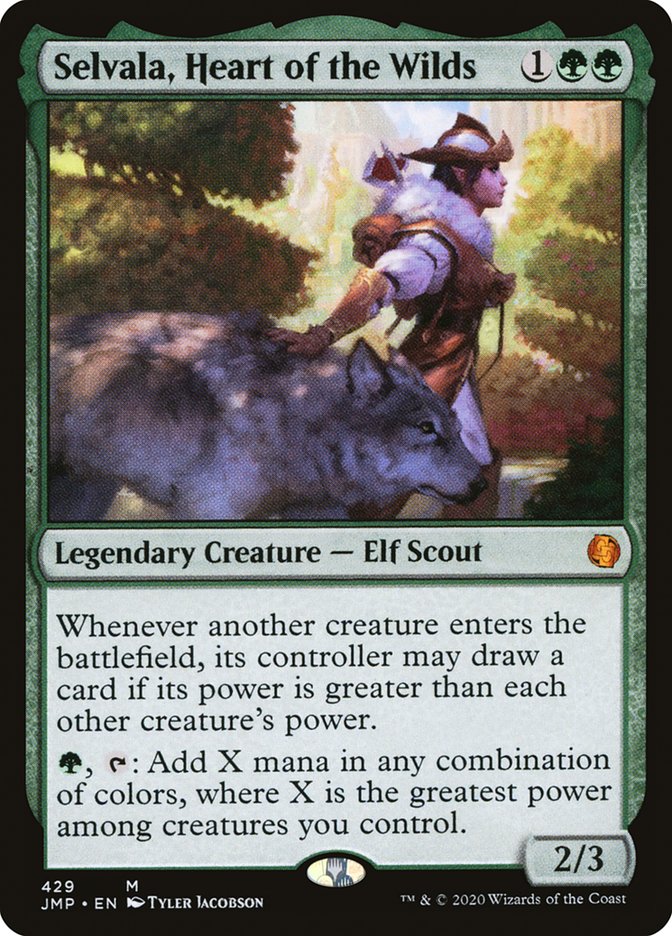 Selvala, Heart of the Wilds [Jumpstart] | Gate City Games LLC