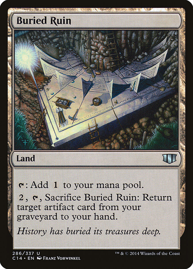 Buried Ruin [Commander 2014] | Gate City Games LLC