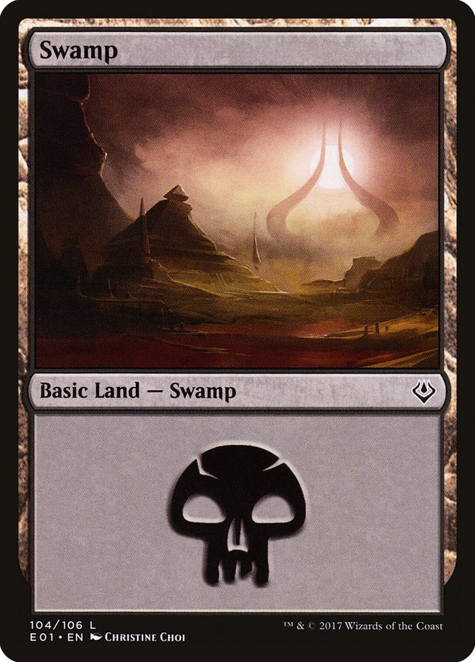 Swamp (104) [Archenemy: Nicol Bolas] | Gate City Games LLC