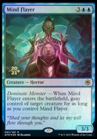 Mind Flayer [Dungeons & Dragons: Adventures in the Forgotten Realms Prerelease Promos] | Gate City Games LLC