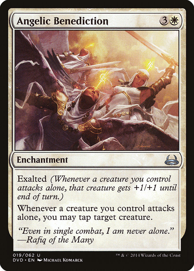 Angelic Benediction (Divine vs. Demonic) [Duel Decks Anthology] | Gate City Games LLC