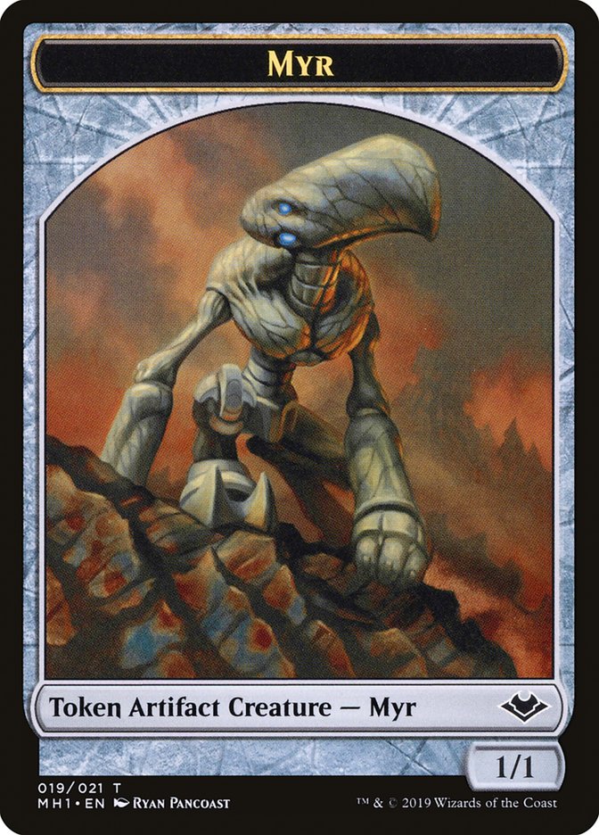 Illusion (005) // Myr (019) Double-Sided Token [Modern Horizons Tokens] | Gate City Games LLC