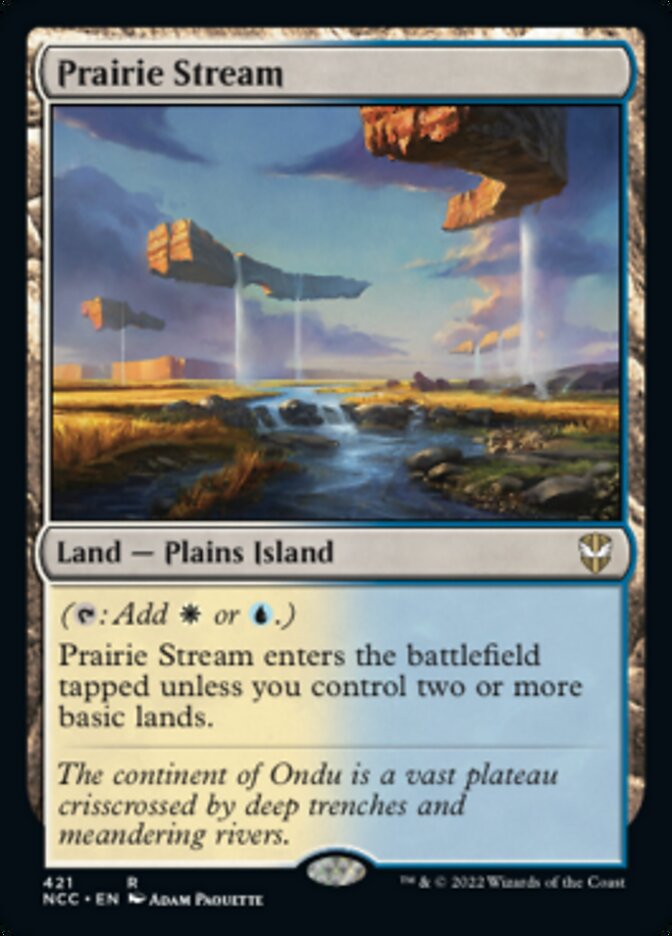Prairie Stream [Streets of New Capenna Commander] | Gate City Games LLC