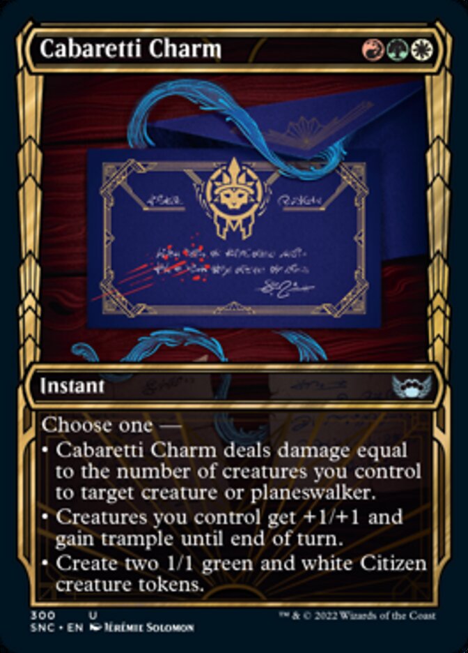 Cabaretti Charm (Showcase Golden Age) [Streets of New Capenna] | Gate City Games LLC