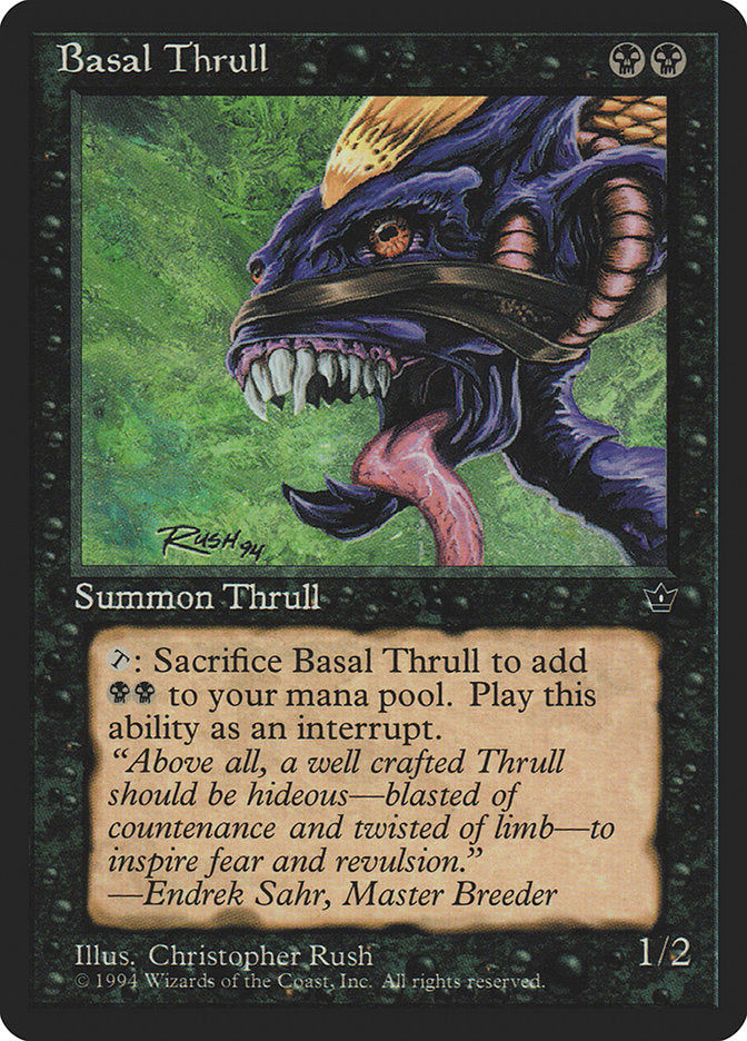 Basal Thrull (Christopher Rush) [Fallen Empires] | Gate City Games LLC