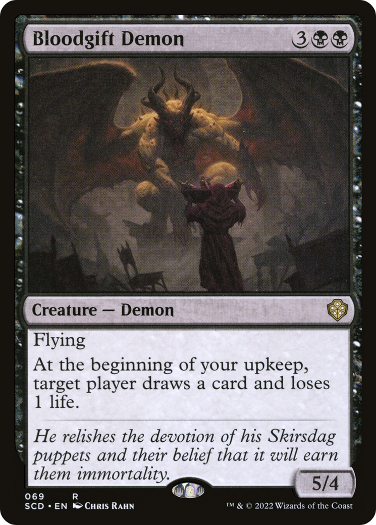 Bloodgift Demon [Starter Commander Decks] | Gate City Games LLC