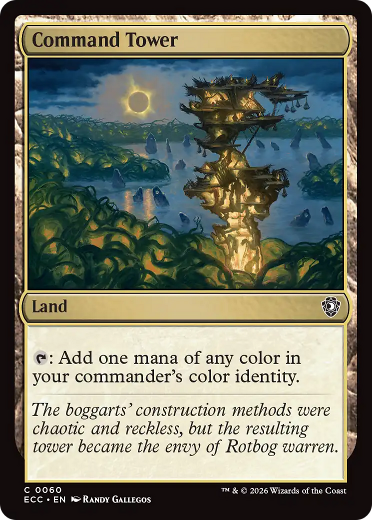 Command Tower (0060) [Lorwyn Eclipsed Commander] | Gate City Games LLC